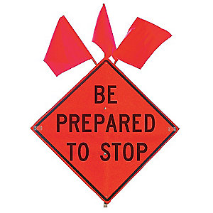 Be prepared to stop